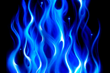 Blue Flame Magical Fire