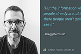 Successful User Research Meets People Where They Are with Gregg Bernstein