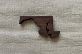 Maryland in walnut.