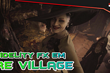 Analisamos os recursos inéditos de Fidelity FX e RT em Resident Evil Village comRX 6800 XT)