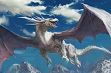 Draconic Combat Tactics: How to Play a White Dragon Against Your D&D Party