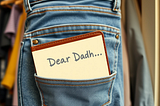 notes in a wallet…