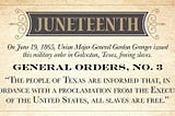 Juneteenth: Celebrate the Moral Moment