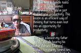 Lessons from my Father