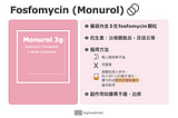 Fosfomycin use