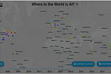 Where in the World is AI? Map