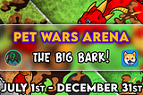 The six-month-long ‘Pet Wars’ PvP event starts on July 1st and runs until December 31st.