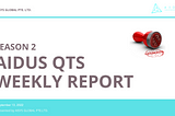 «Weekly Report» The Change of AIDUS QTS Profit Rate (September 9, 2022)