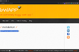 How To Fix bWAPP Unknown Database Error Windows/Linux