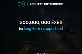 EXRN Progress & EXRT Distribution