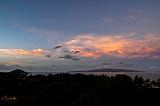 Looking towards Moloka’i