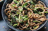 Broccoli Rabe Peanut Soba Noodles