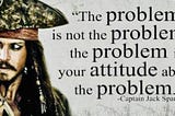 Captain Jack Sparrow was right about the problem