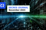 Decred Journal — November 2023
