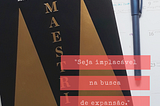 Você acredita que o sucesso é conseguido através de trabalho intenso e dedicação incessante ou é…