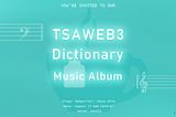 TSAWEB3 DICTIONARY MUSIC ALBUM