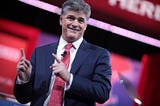 Sean Hannity speaking at the 2015 Conservative Political Action Conference (CPAC) in National Harbor, Maryland.