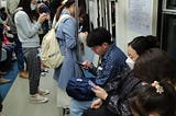 Wearing masks on the Beijing subway is no longer compulsory