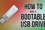 How to create a bootable USB drive using Power ISO