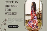 Cotton Dresses for Women: Comfort Meets Style