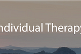 Therapy For Individuals in Menlo Park, CA