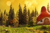 The Mushroom Kingdom.