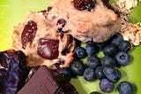 Healthy snacks: Gluten free Blueberries cookies.