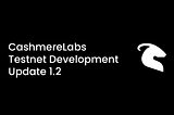 CashmereLabs Testnet Development Update v1.2