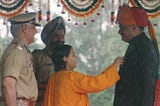 Praveen Kakkar: Received the President’s Award from M.P. Chief Minister Uma Bharti in 2003
