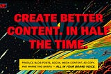 The AI Content Tool That Actually Delivers