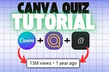 How to Make 100s of Quiz Videos FAST for YouTube with Canva + AI