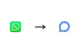 Switch to signal and dump Whatsapp