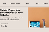 5 Major Pages You Should Have For Your Website