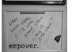 White board that says “What would happen if the world actually listened to Black Women?”.