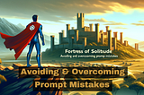 Avoiding and Overcoming ChatGPT Prompt Mistakes, the Fortress of Solitude way!