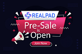 RealPad — Sale Live on PinkSale