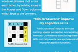 Mini Crossword