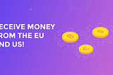 How to receive money from Europe or the US for free!