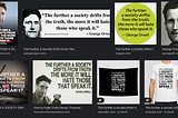 Drifting from the truth: debunking fake Orwell quotes