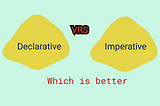 React Declarative vs Imperative Programming