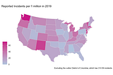 Visualizing hate crime incidents