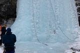 I Tried Ice Climbing and it Scared the Shit Out Me