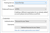 Configure SourceTree with Azure Repositories