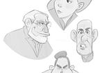 Daily Sketches (Cartoon Characters, Stylized Portraits, …) | Week 20, 2022