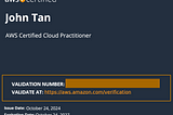 Attaining my AWS Certified Cloud Practitioner