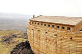 A man once built an Ark where there was no water.