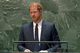 Prince Harry at the UN (Photos)