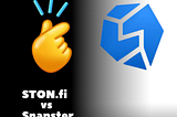 STON.fi x Snapster DEXs