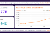 The total amount of locked assets in the DeFi is approaching $8 billion.