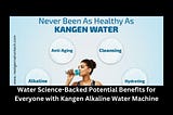 kangen alkaline water machine